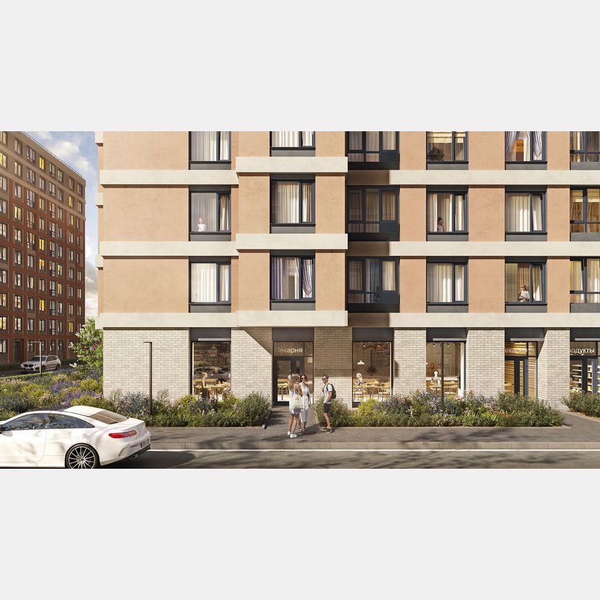 2-к. квартира, 58,2 м², 2/10 эт.