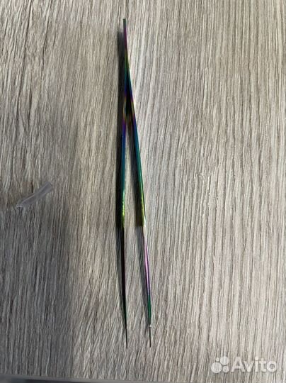 Пинцет для ресниц изогнутый