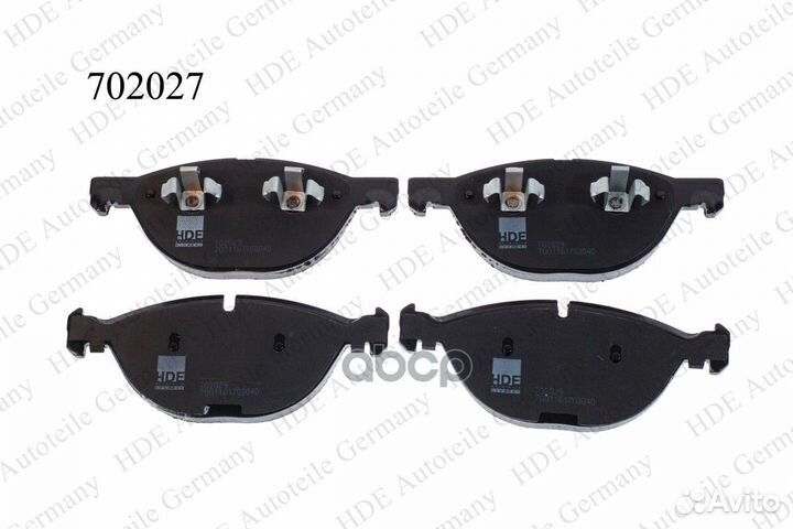 К-кт передних тормозных колодок X5/X6 E70 E71 F