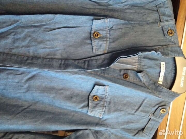 Платье джинсовое