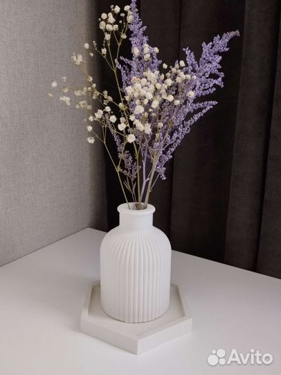 Декор из гипса/ декор интерьера/ натуральные свечи