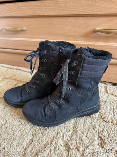 Сапоги Ecco для девочки 34 р