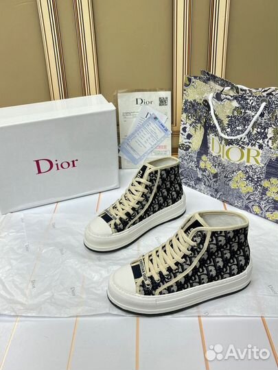 Кеды Dior высокие (2 вида)