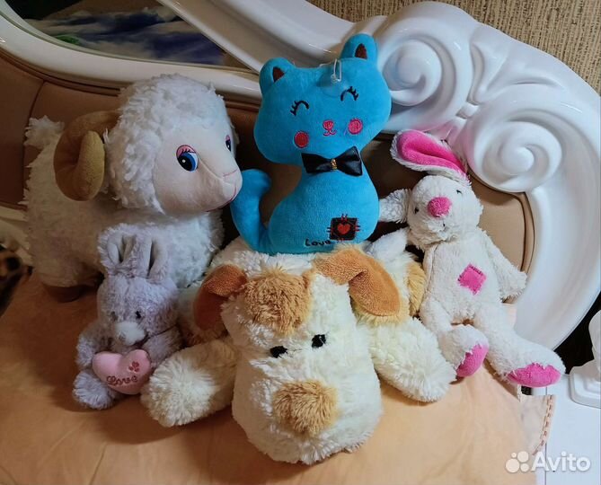 Мягкие игрушки разные