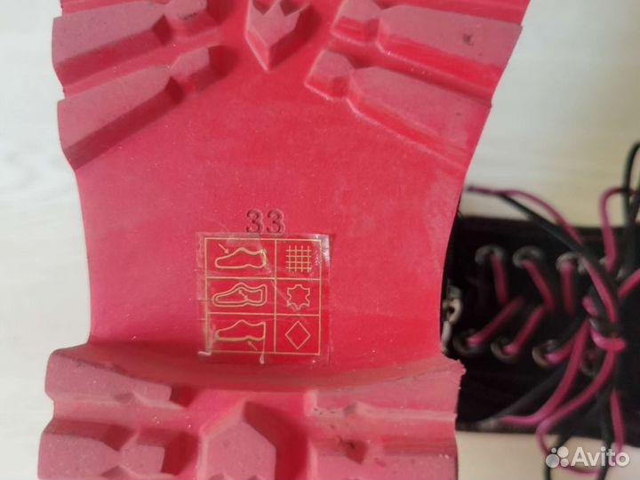 Обувь полуботинки для девочки