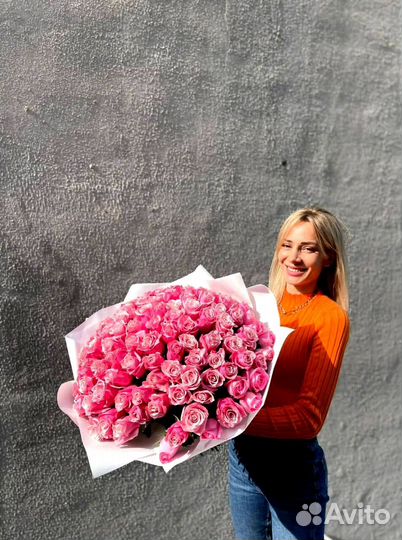 Букет роз 101 роза с доставкой