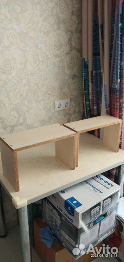 Полочки беленый дуб