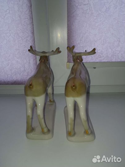 Статуэтка лось СССР фарфор