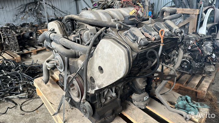Двигатель контрактный AEW для audi А8 D2 3.7