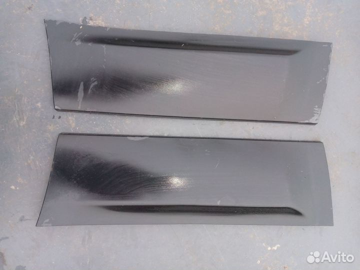 Молдинги задних дверей Nissan Qashqai J10