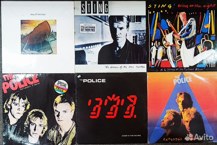Виниловые пластинки Jean Michel Jarre Sting Police