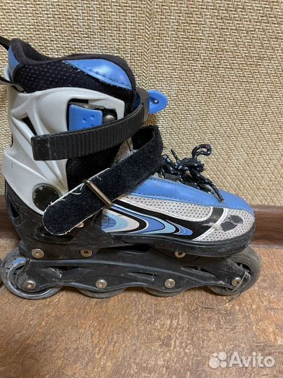 Роликовые коньки 2 в 1 р.33-36