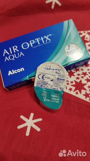 Контактная линза Alcon air optix -2.5