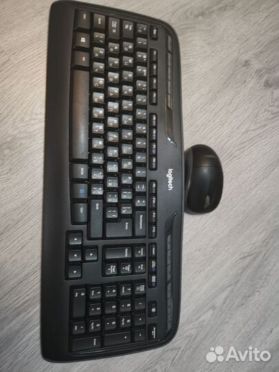Клавиатура и мышь беспроводные Logitech