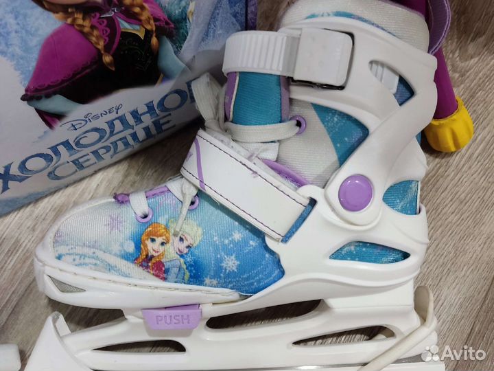 Коньки детские раздвижные