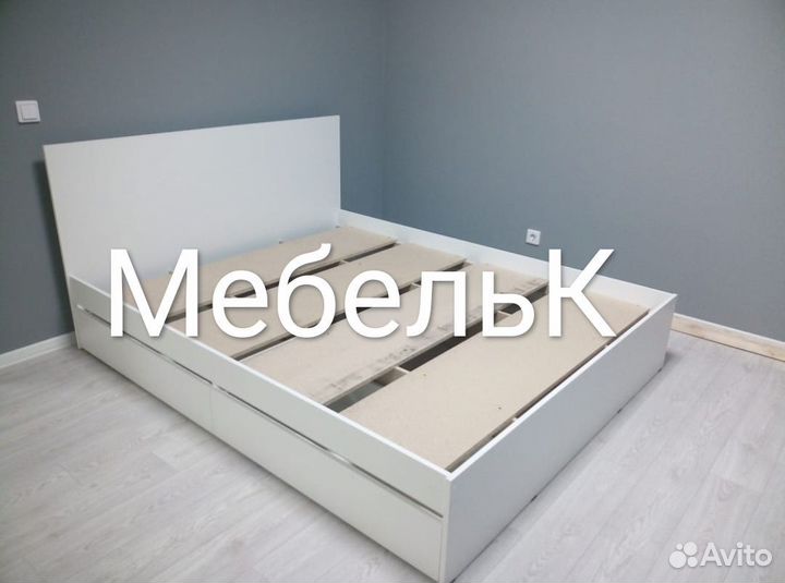 Кровать с ящиками Мадера 160