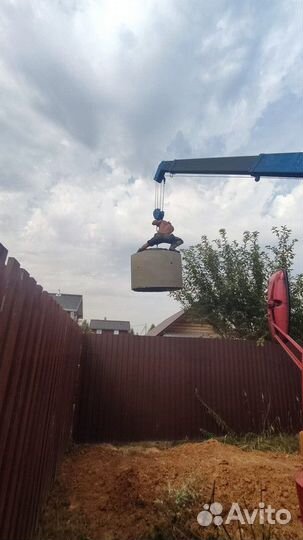Септик из бетонных колец