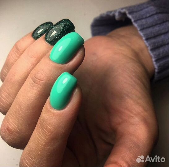 Маникюр Френч Гель лак Наращивание Педикюр