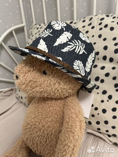 Шляпа соломенная детская 110-116 hm новая