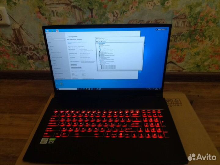 Игровой ноутбук msi 17 3