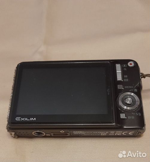Фотоаппарат casio exilim неисправный