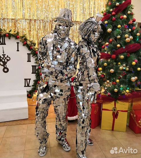 Зеркальные люди / тигр / бык / заяц