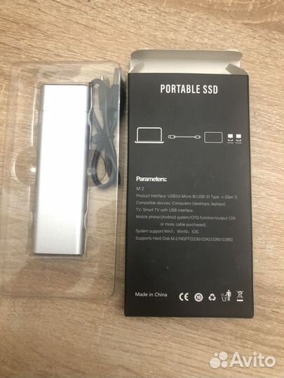 Внешний жесткий диск 2 тб type-c