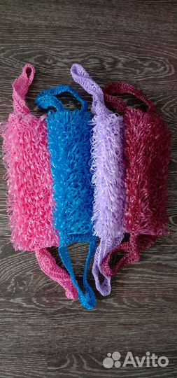 Мочалка ручной работы