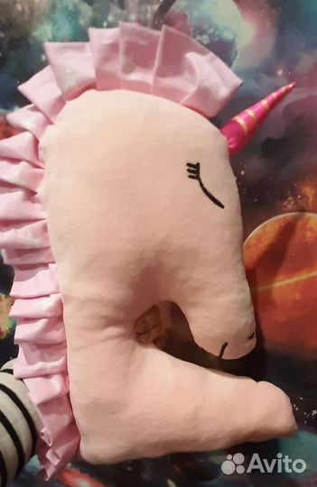 Подушка-игрушка единорог