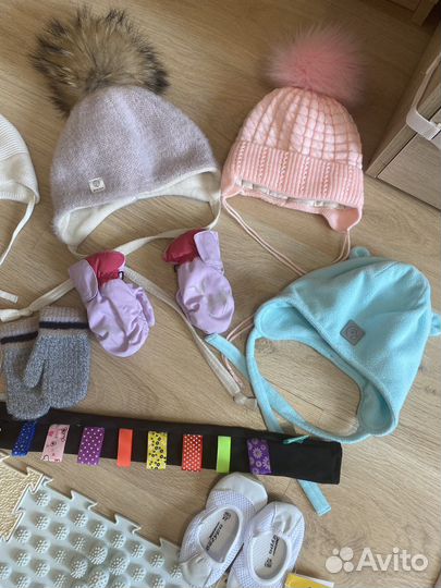 Шапка детская для девочки 44-46