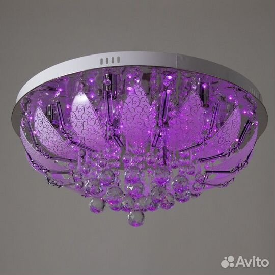 Люстра 55732/600 CR хром 8х40Вт E14 LED-RBP пду 60