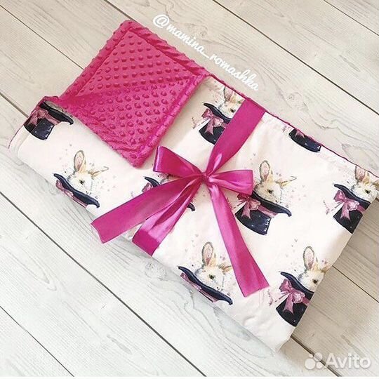 Одеяло-покрывало на детскую кроватку