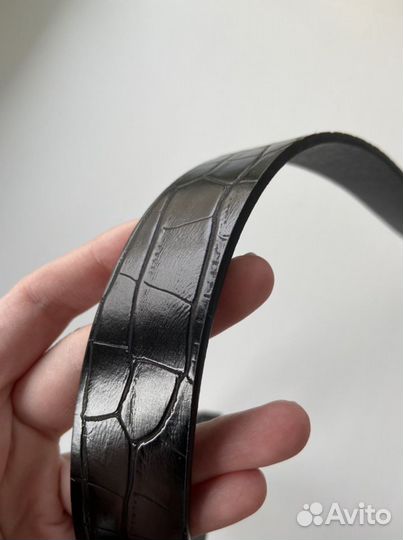 Ремень женский черный