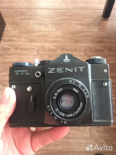 Пленочный фотоаппарат зенит TTL олимпийский