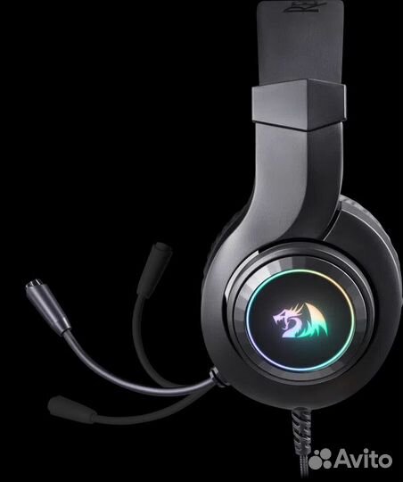 Новые наушники Redragon Hylas чёрные