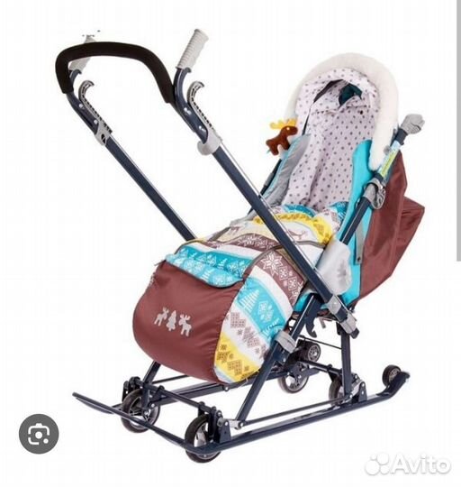 Санки коляска Ника 7-3