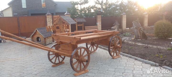 Декоративная телега