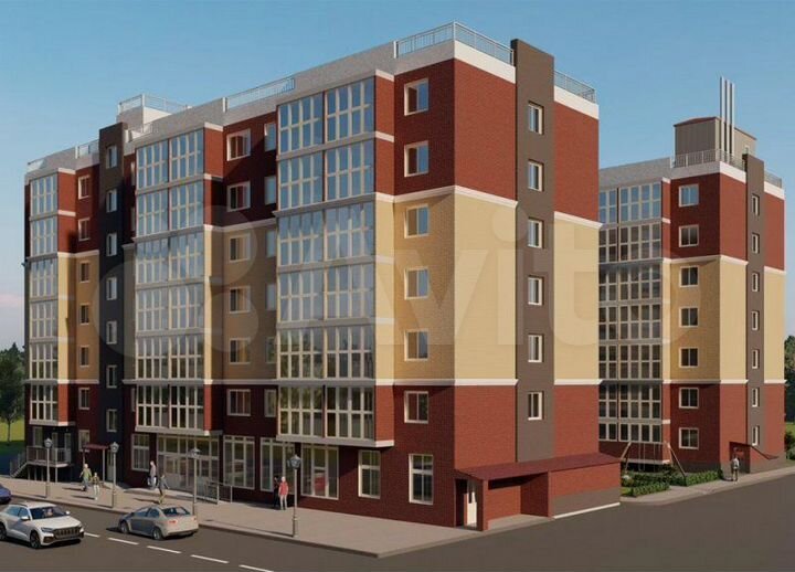 1-к. квартира, 35 м², 3/7 эт.