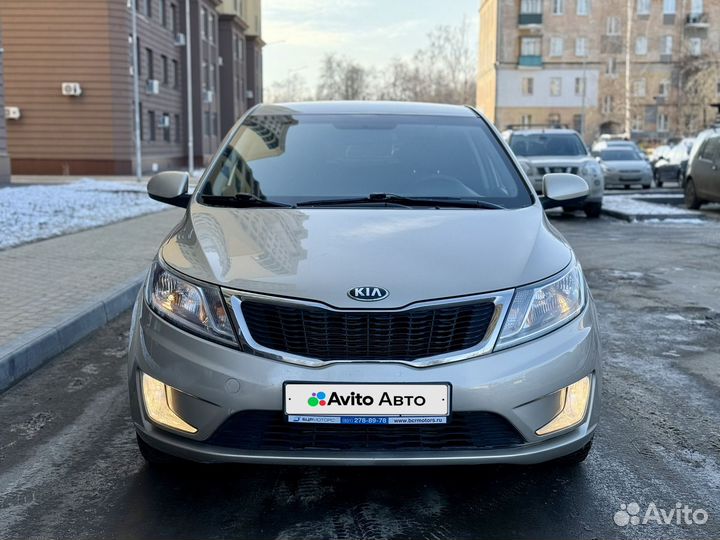 Kia Rio 1.6 МТ, 2014, 153 506 км