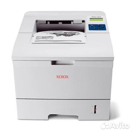 Принтер лаз ч/б б/у xerox phaser 3500 полупроф