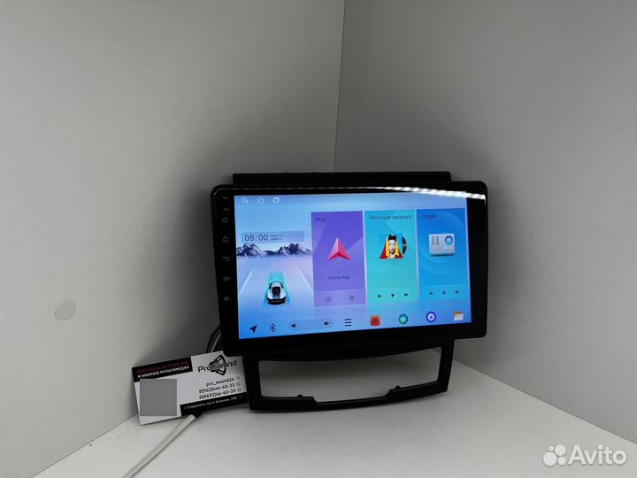 Магнитола Android SsangYong Actyon 2011-12 1/32GB
