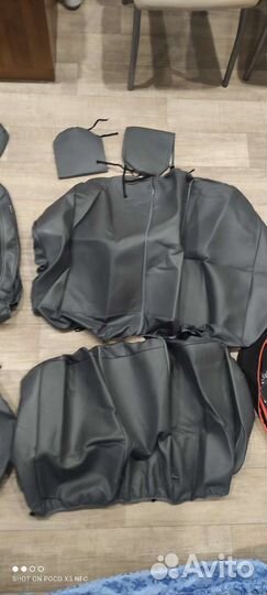 Автомобильные чехлы из экокожи