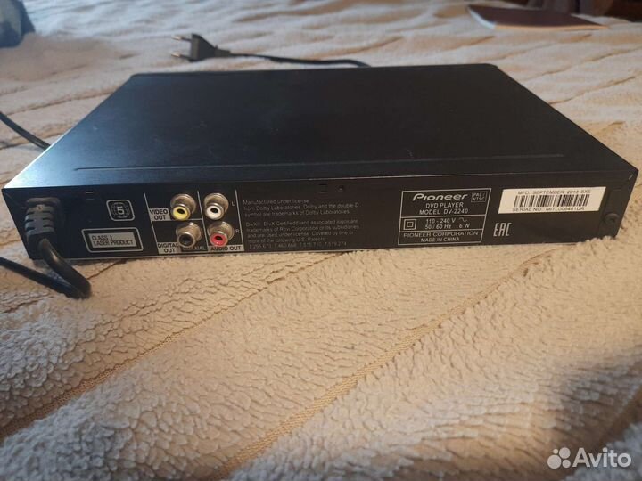 DVD плеер pioneer dv-2240