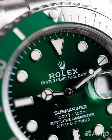 Часы Rolex submariner hulk оригинал clean