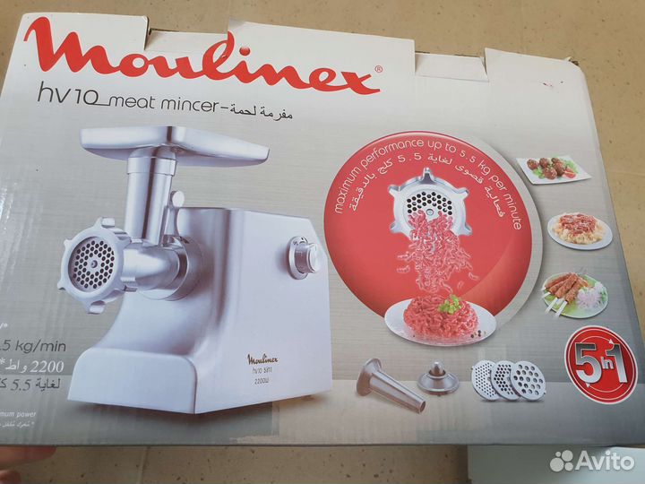 Мясорубка moulinex