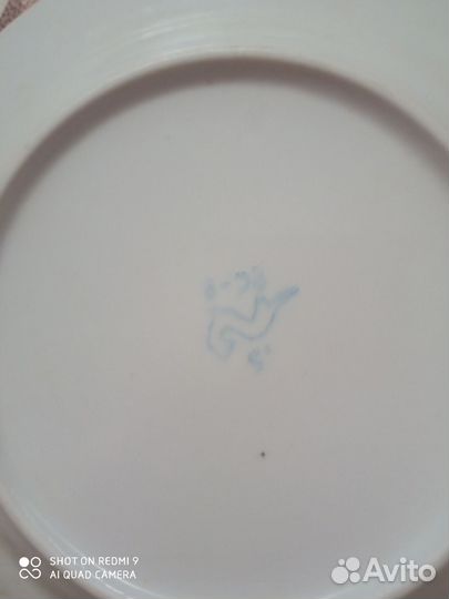 Тарелки СССР