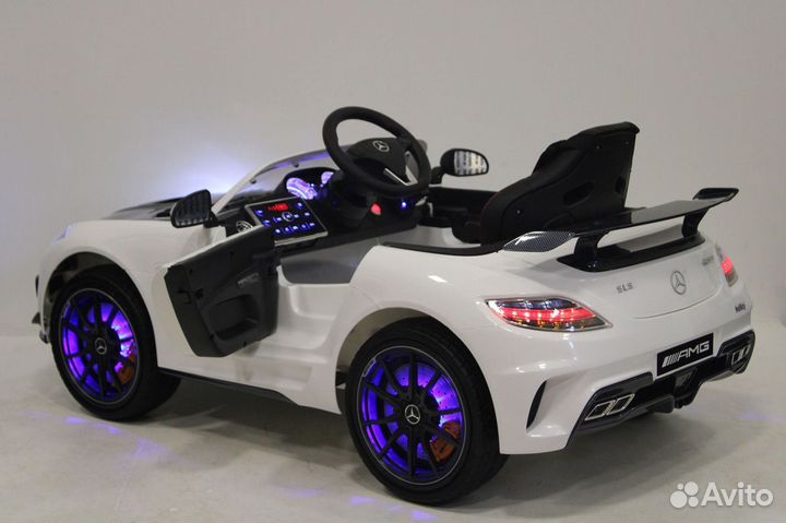 Детская машина Мерседес SLS A333AA VIP карбон