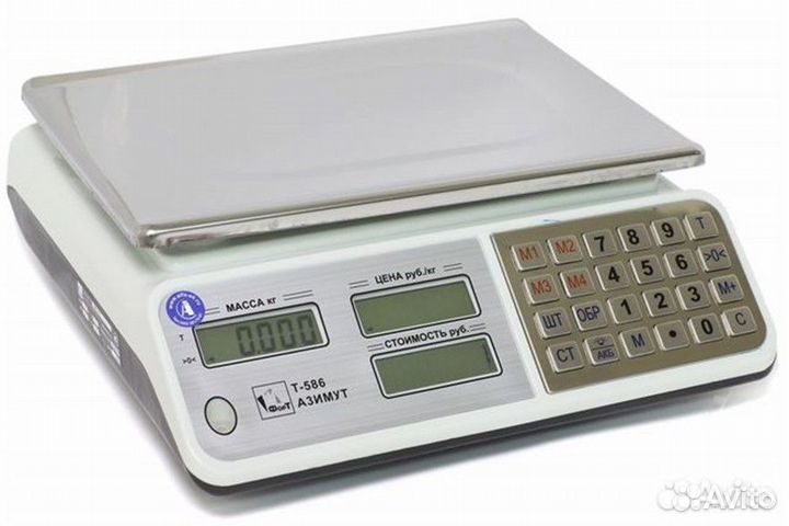 Весы торговые форт-Т 586 (15, 2) LCD Азимут
