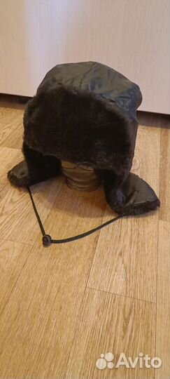 Шапка ушанка мужская
