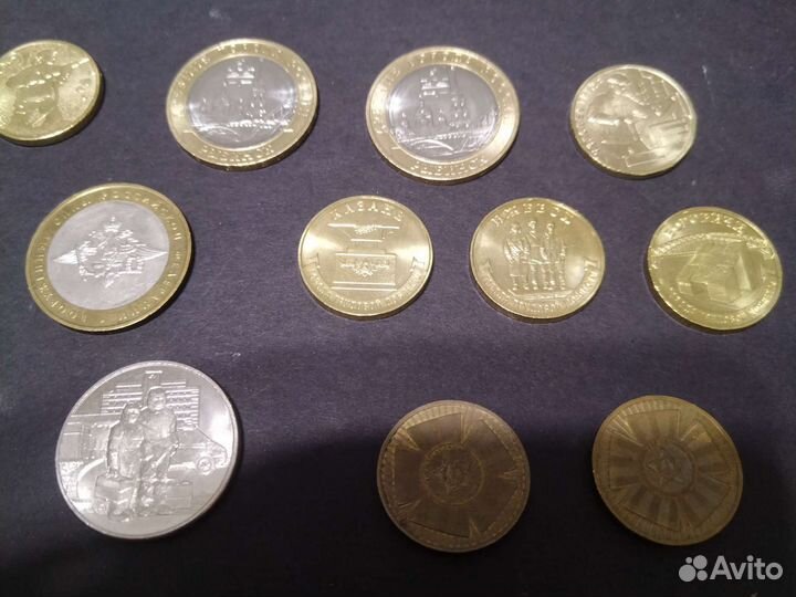 Монеты Строитель, Рыбинск и др